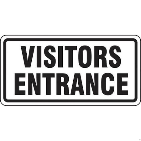 Accuform FACILITY TRAFFIC SIGN 12 in  X 24 in FRR262HP